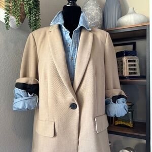 Maeve by Anthropologie Blazer w/Pleated Back - Size M - Over sized